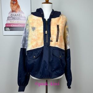 ⬇️REDUCED❗️Free People We the Free No Big Deal Tie Dye Pullover Jacket